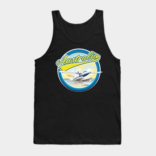 Australia Travel logo Tank Top